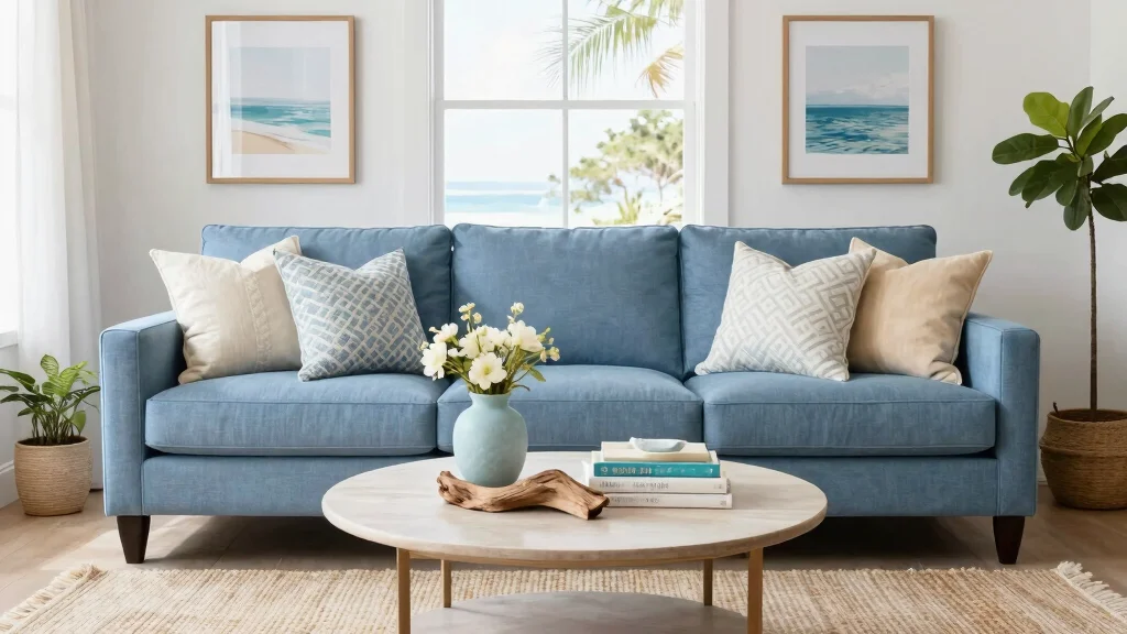 16 Blue Couch Living Room Decor Ideas Fresh Coordinated Style