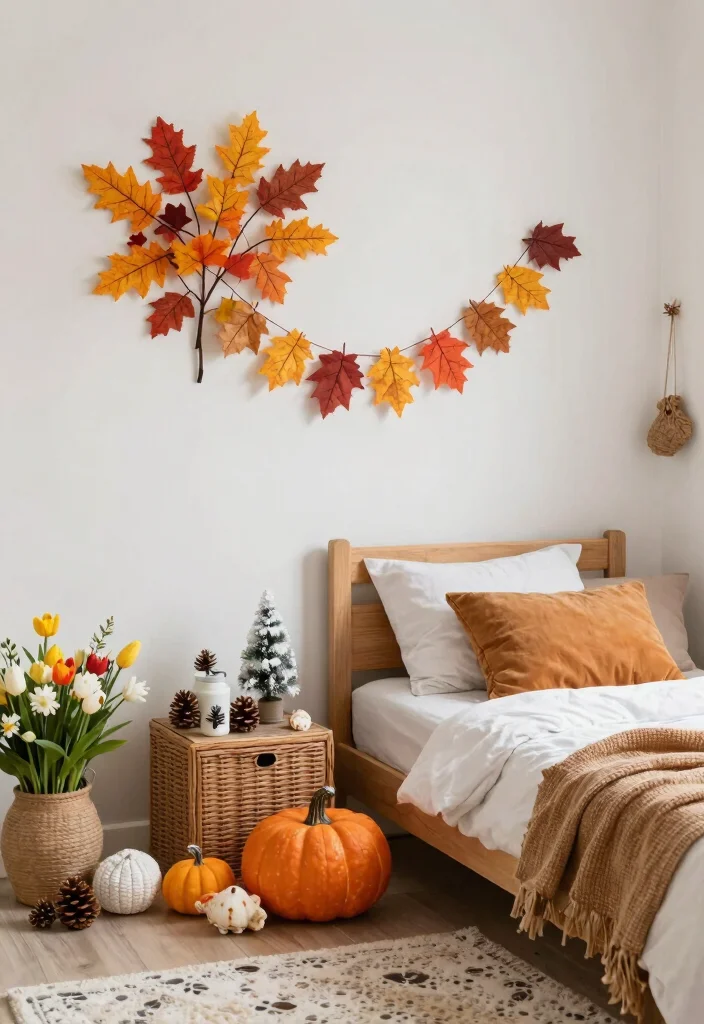 16 Boys Hunting Bedroom Ideas: Rustic Outdoor Theme - 16. Seasonal Decor Touches 1