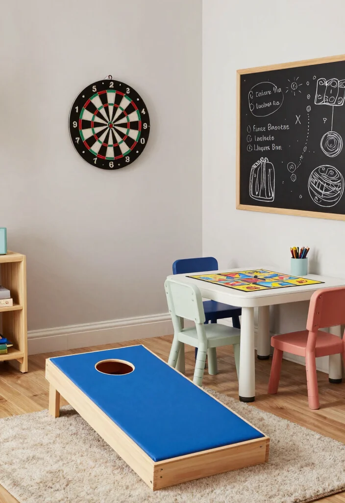 16 Boys Hunting Bedroom Ideas: Rustic Outdoor Theme - 5. Outdoor Game Corner 1