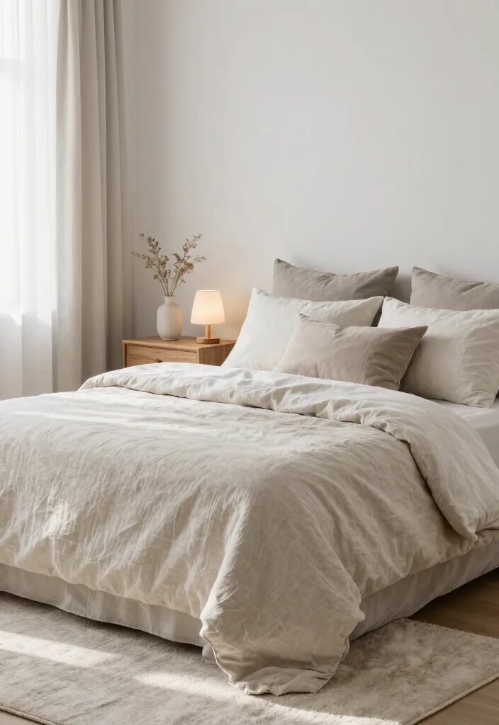 16 Cozy Shared Bedroom Ideas for Two People - 1. Embrace a Neutral Palette 1