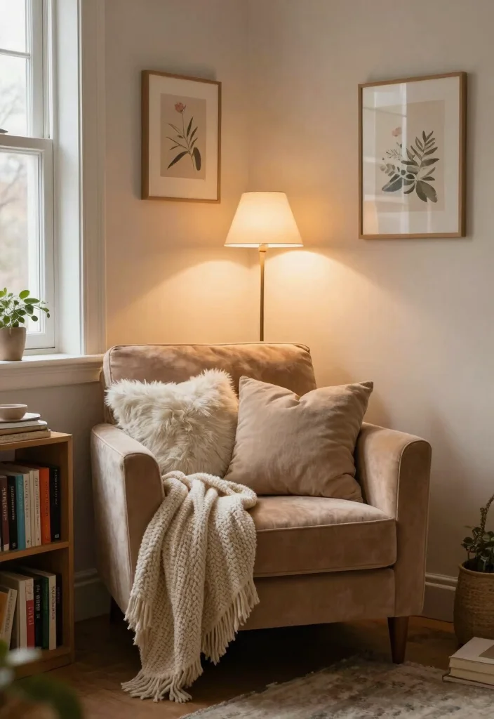 16 Cozy Shared Bedroom Ideas for Two People - 2. Create a Cozy Reading Nook 1