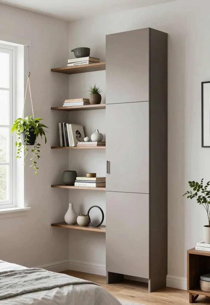 16 Cozy Shared Bedroom Ideas for Two People - 6. Utilize Vertical Space 1