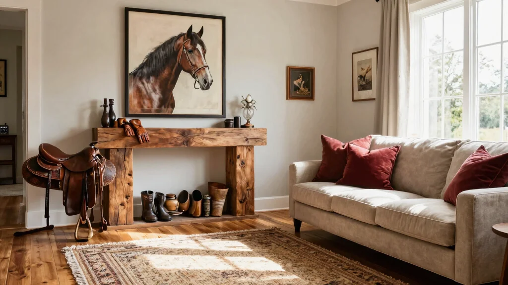 16 Horse Decor Living Room Equestrian Style Ideas Elegant Rustic