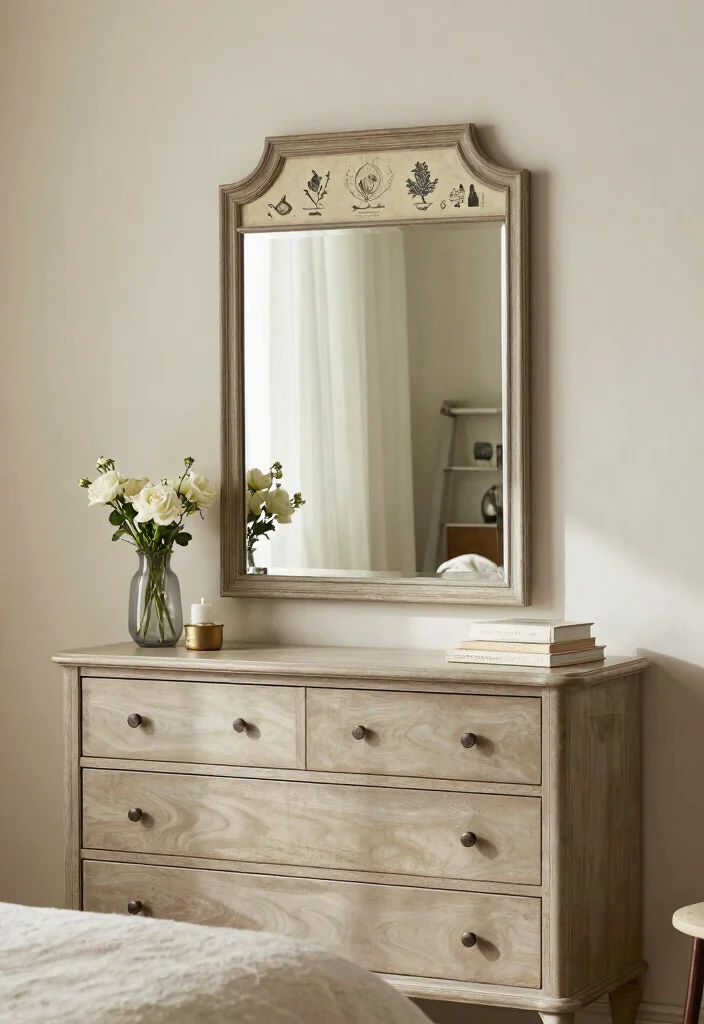 16 Mirror in Bedroom Ideas Bright Space Enhancing Style - 5. Vintage Trumeau Mirrors 1