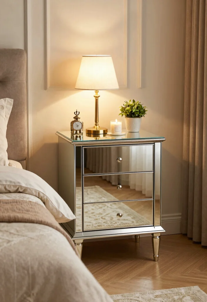 16 Mirror in Bedroom Ideas Bright Space Enhancing Style - 6. Mirrored Furniture 1