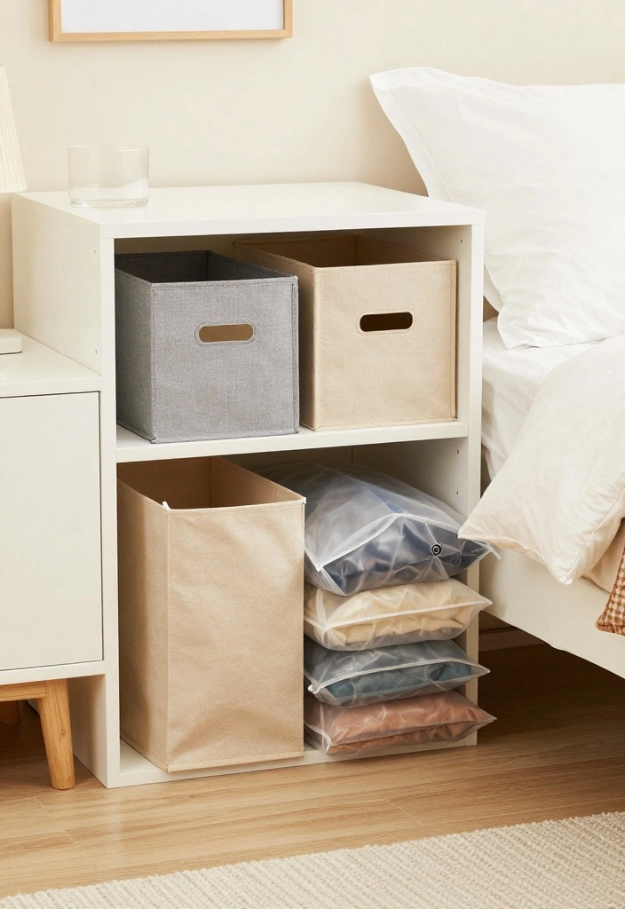 16 Small Bedroom With Wardrobe Interior Design Ideas - 14. Seasonal Swaps: Keeping it Fresh and Organized 1