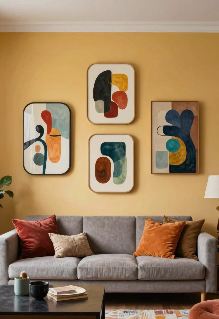 16 Wall Sconces Living Room Ideas for Soft Ambient Lighting - 14. Artistic Wall Sconces 1