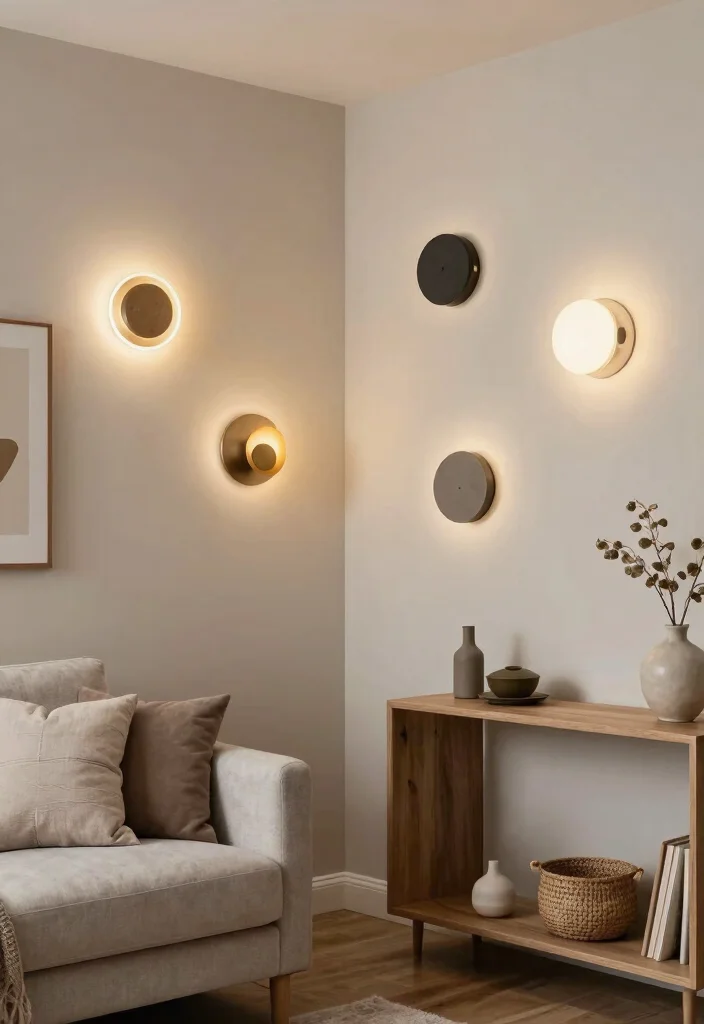 16 Wall Sconces Living Room Ideas for Soft Ambient Lighting - 16. Customizable Sconces 1