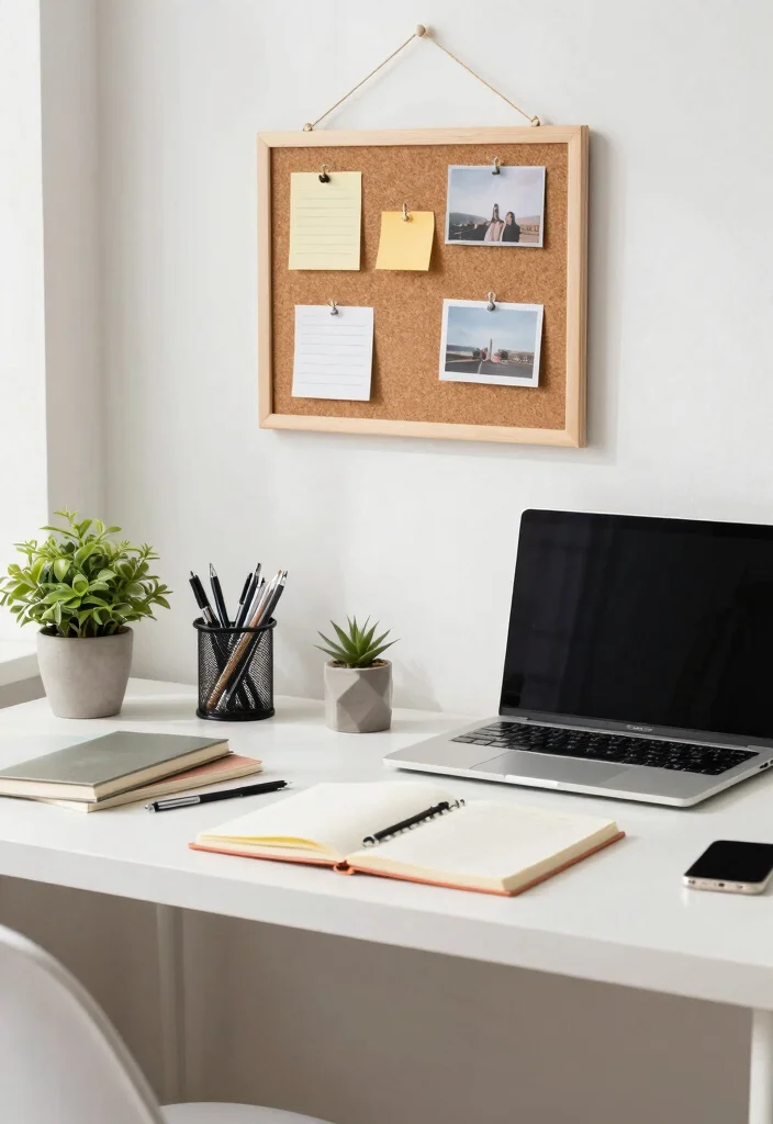 17 Bedroom Ideas for Students: Smart Budget Friendly Style - 14. Simple Desk Organization 1