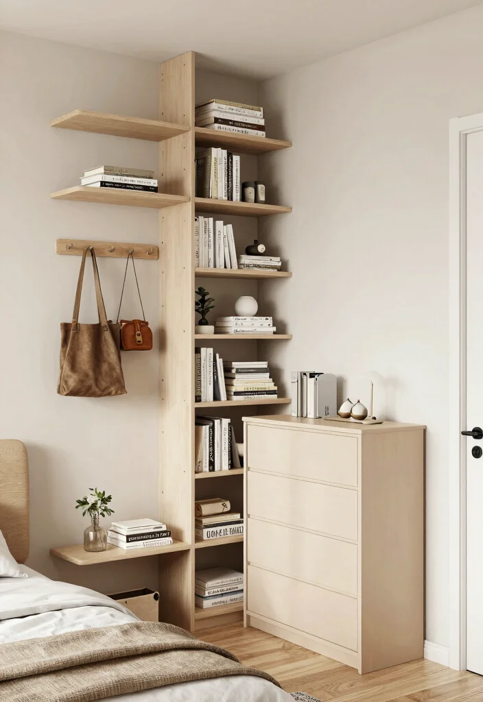 17 Bedroom Ideas for Students: Smart Budget Friendly Style - 17. Maximize Vertical Space 1