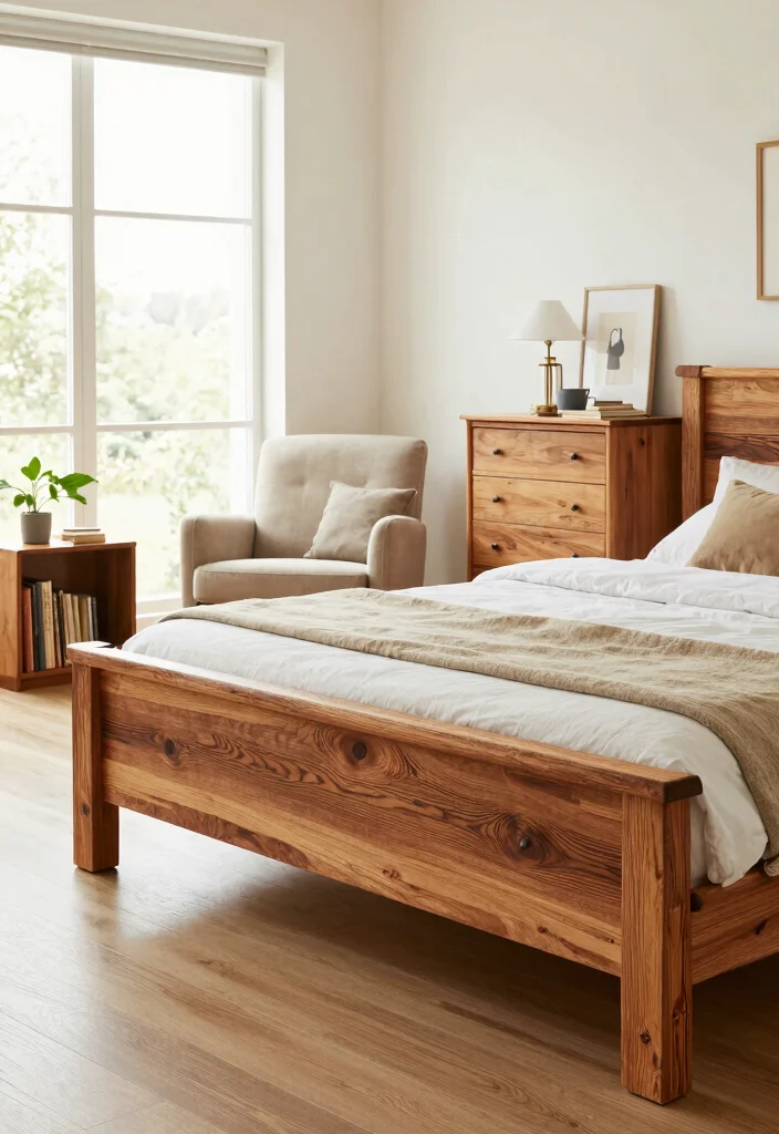 17 Bedroom With Big Windows Ideas for Bright, Airy Layouts - 4. Sustainable Furnishings 1