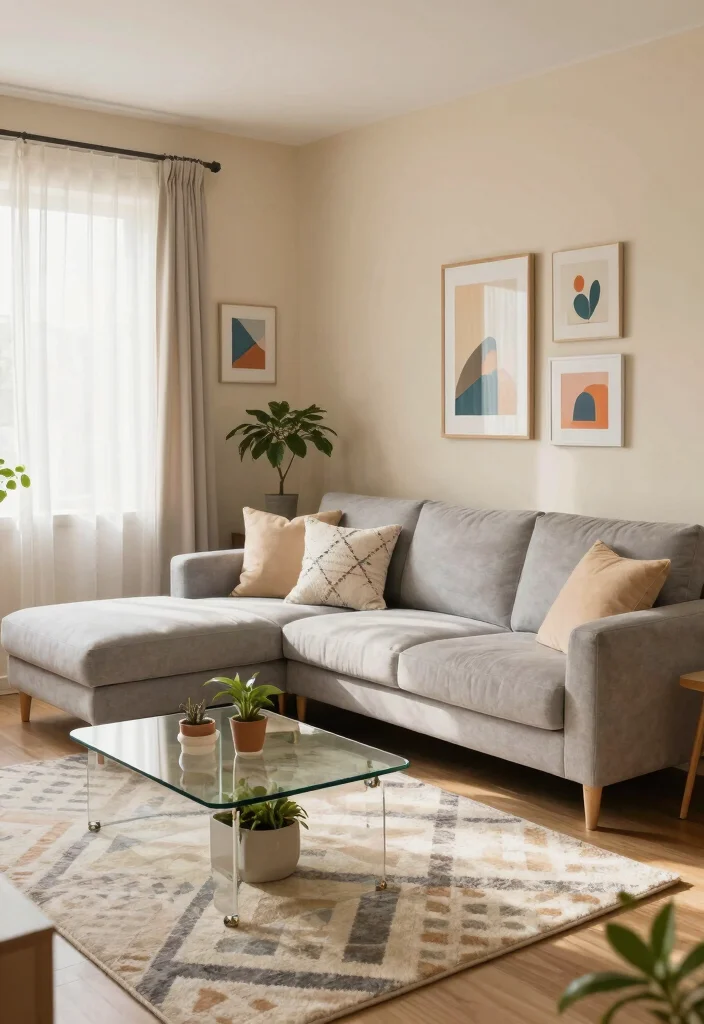 17 Chaise Sofa Living Room Layout Ideas: Relaxed Elegant Flow - 1. L-Shaped Elegance 1