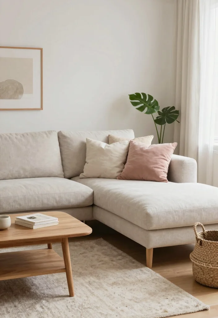 17 Chaise Sofa Living Room Layout Ideas: Relaxed Elegant Flow - 9. Scandinavian Serenity 1