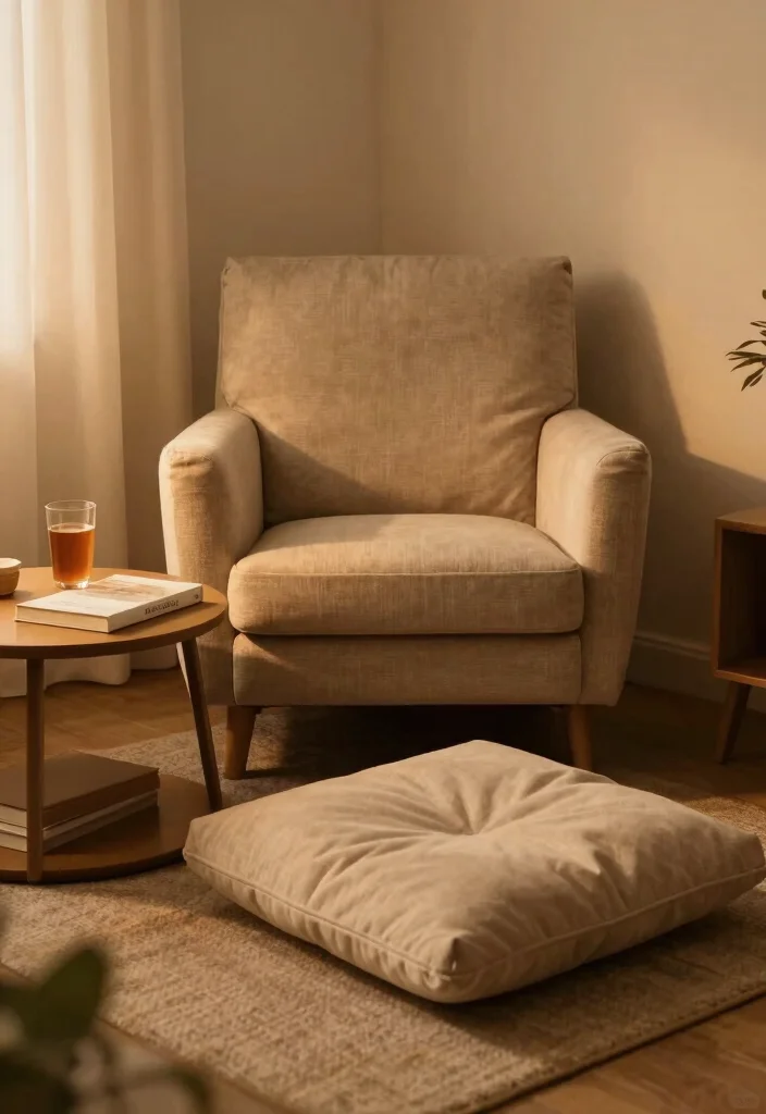 17 Entertainment Center Decor Living Room Ideas Balanced Displays - 14. Create a Cozy Nook 1