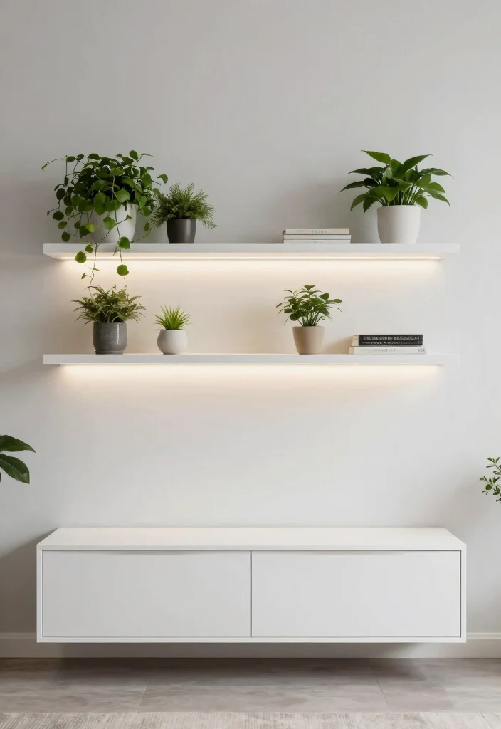 17 Entertainment Center Decor Living Room Ideas Balanced Displays - 7. Utilize Vertical Space 1