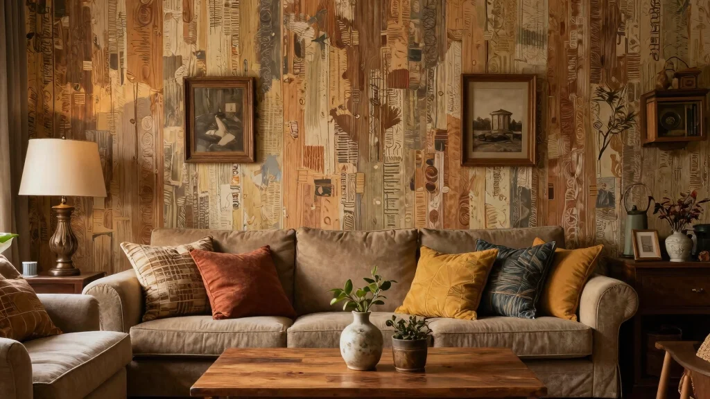 17 Feature Wall Ideas Living Room Wallpaper Statement Designs