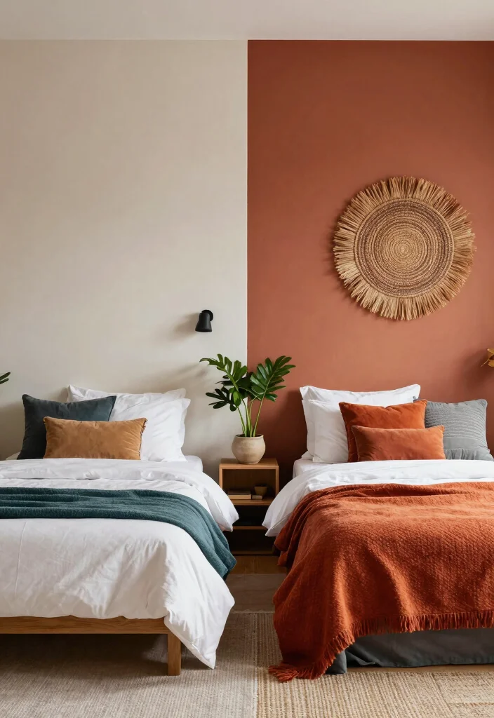 17 Shared Bedroom Ideas for Adults: Stylish Functional Living - 16. Reflecting on Your Combined Style 1