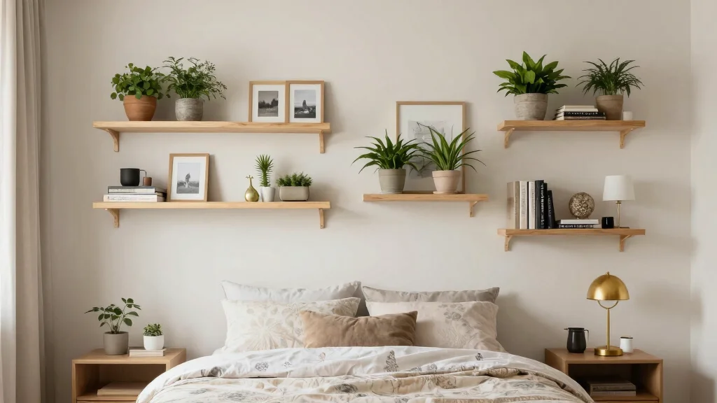 17 Shelves in Bedroom Wall Shelves Ideas Practical Style