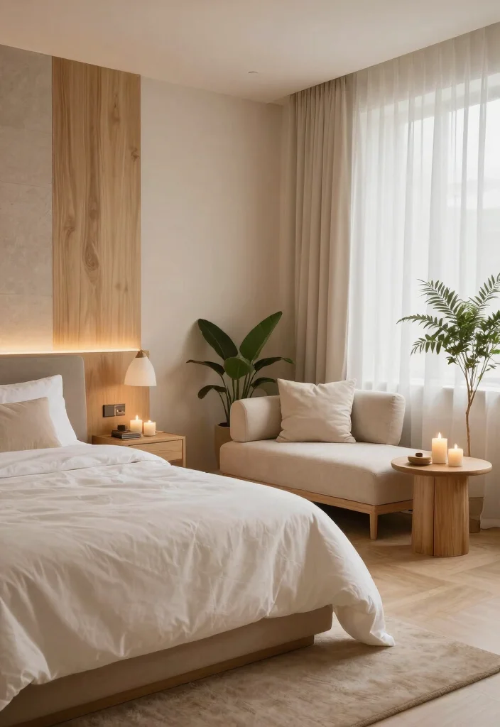 18 Bedroom Design Ideas for Couples: Romantic and Functional - 17. Spa-Like Retreat 1