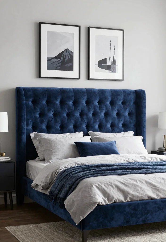 18 Bedroom Design Ideas for Couples: Romantic and Functional - 5. Statement Headboards 1