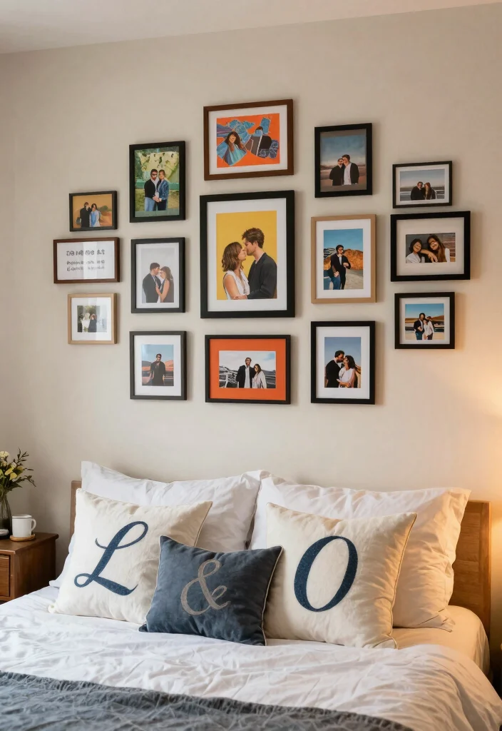 18 Bedroom Design Ideas for Couples: Romantic and Functional - 6. Personalized Decor 1