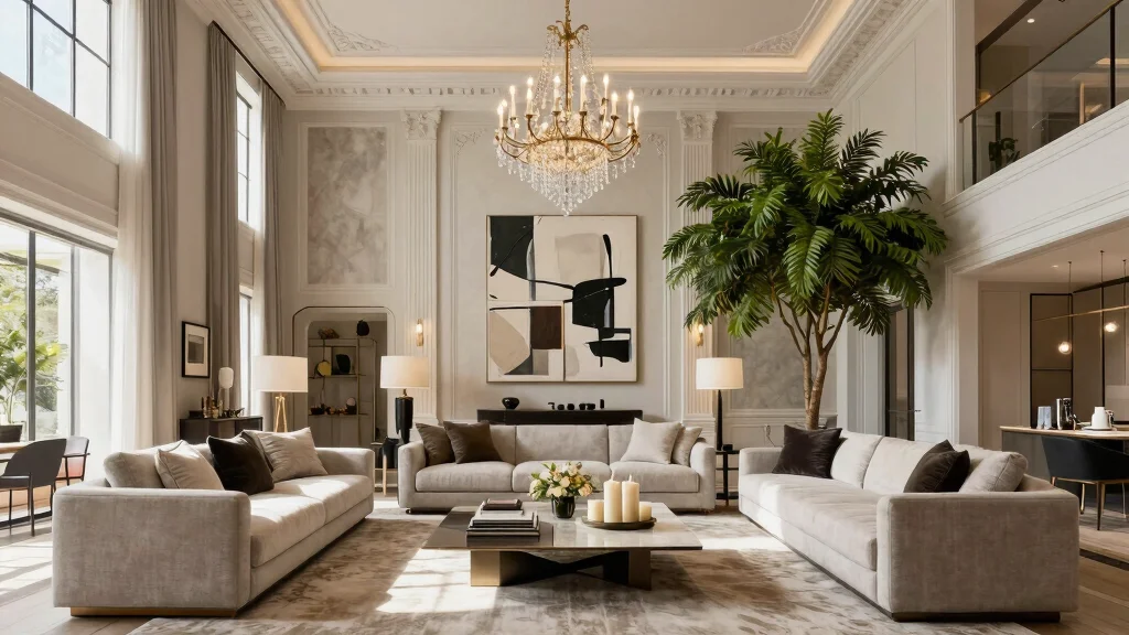 18 Double Height Living Room Wall Design Ideas Grand Impact