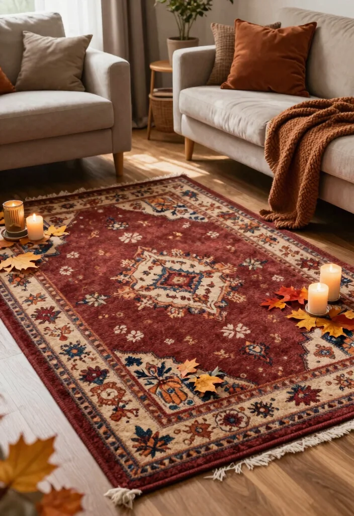 18 Ikea Rugs Living Room Ideas: Affordable Stylish Picks for Eco-Friendly Spaces - 18. Seasonal Refresh with Rugs 1