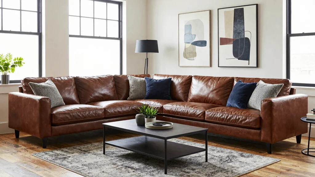18 Leather Sofa Living Room Ideas Timeless Masculine Chic