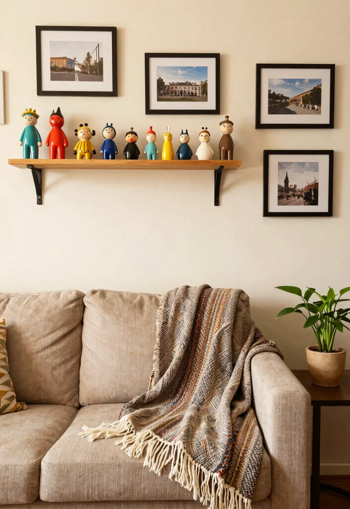 18 Small Living Room Decor Indian Apartment Ideas Smart Style - 10. Personalize with Unique Decor 1