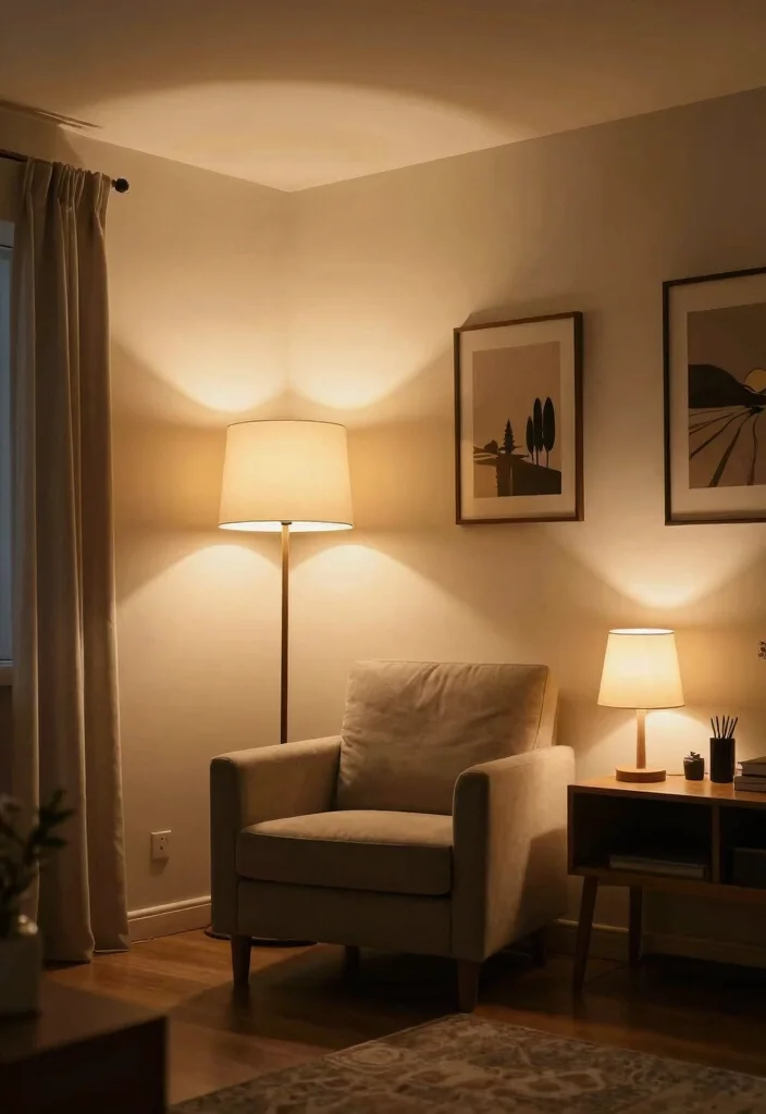 18 Small Living Room Decor Indian Apartment Ideas Smart Style - 8. Invest in Smart Lighting 1