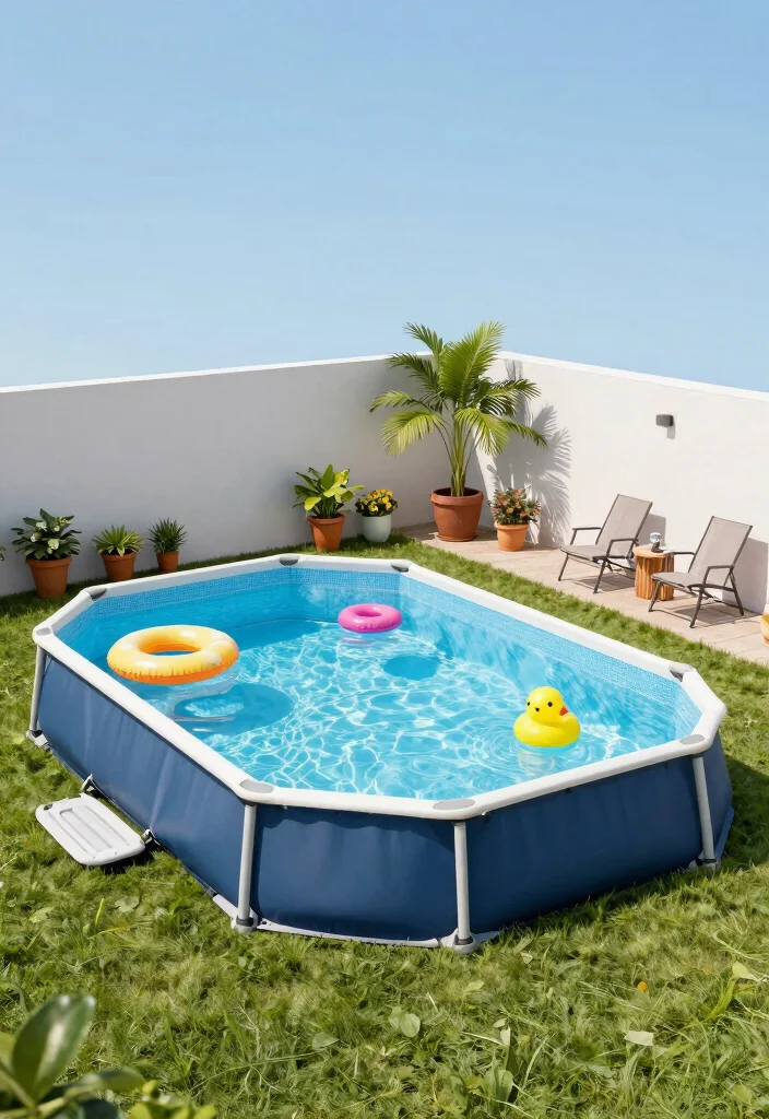 12 Above Ground Lap Pool Ideas for Small Backyards on a Budget - 7. Modular Pool Design with Interchangeable Sections 1