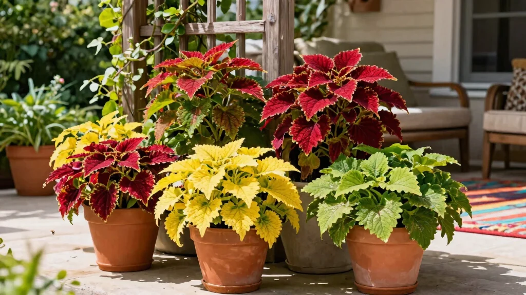 12 Coleus Planter Ideas for Bold Color in Any Outdoor Space