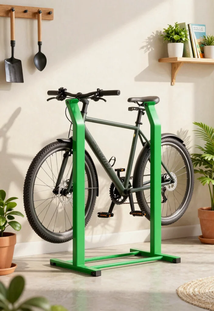 12 Electric Bike Storage Ideas for Heavy E-Bikes in Small Spaces - 1. Vertical Bike Racks for Efficient Space Use 1
