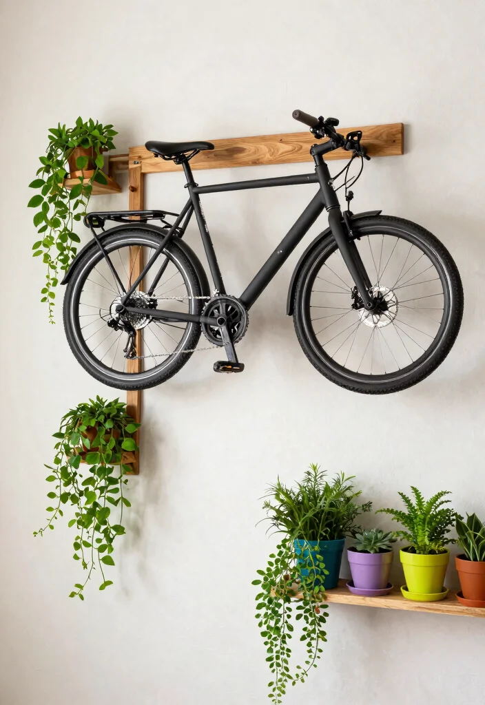 12 Electric Bike Storage Ideas for Heavy E-Bikes in Small Spaces - 2. Wall-Mounted Bike Hangers for Compact Storage 1