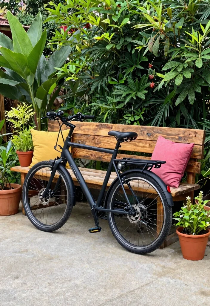 12 Electric Bike Storage Ideas for Heavy E-Bikes in Small Spaces - 3. Multi-Functional Furniture with E-Bike Storage 1