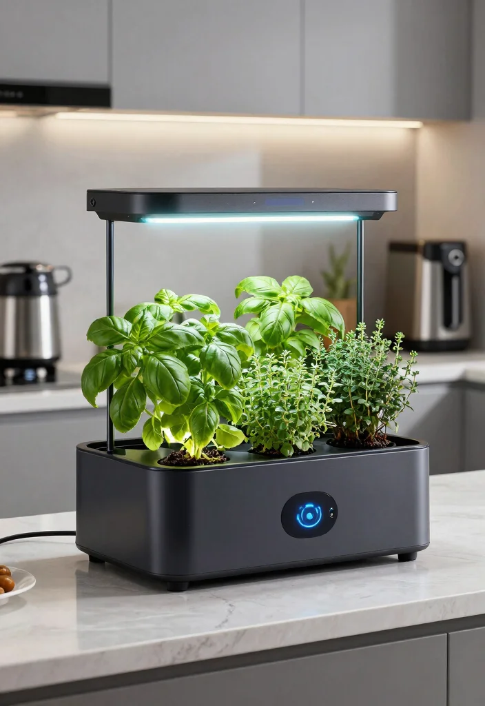12 Herb Planter Box Ideas for Fresh Herbs Right Outside Your Kitchen - 11. Smart Herb Garden Kits 1