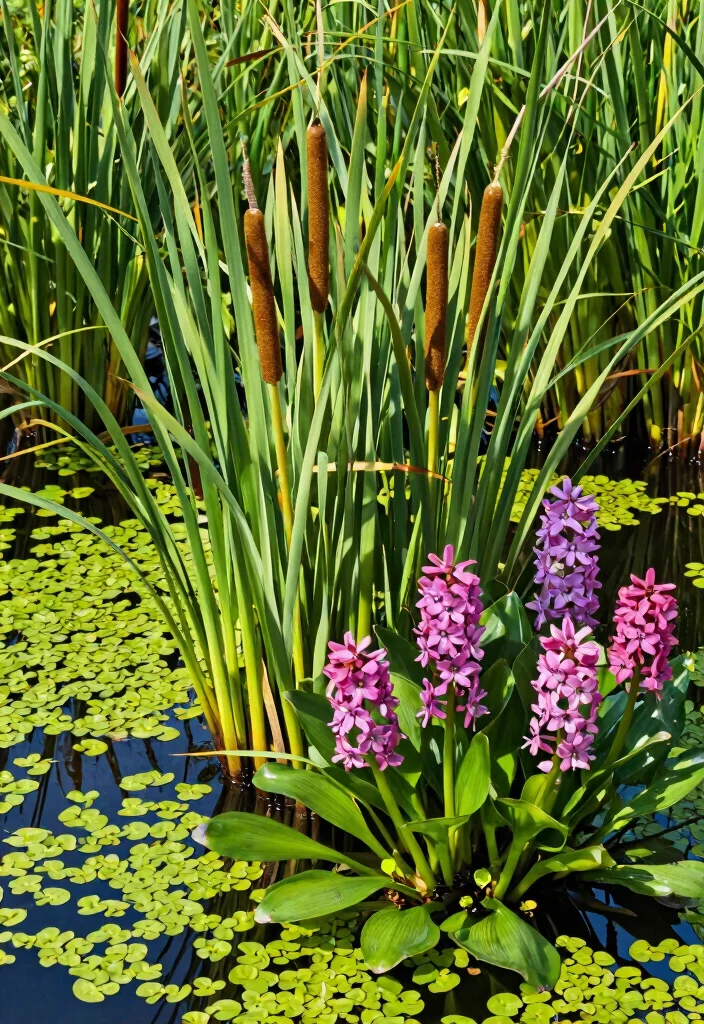 12 Pond Bog Filter Ideas for a Clean and Naturally Filtered Water Garden - 8. Companion Planting Strategies 1