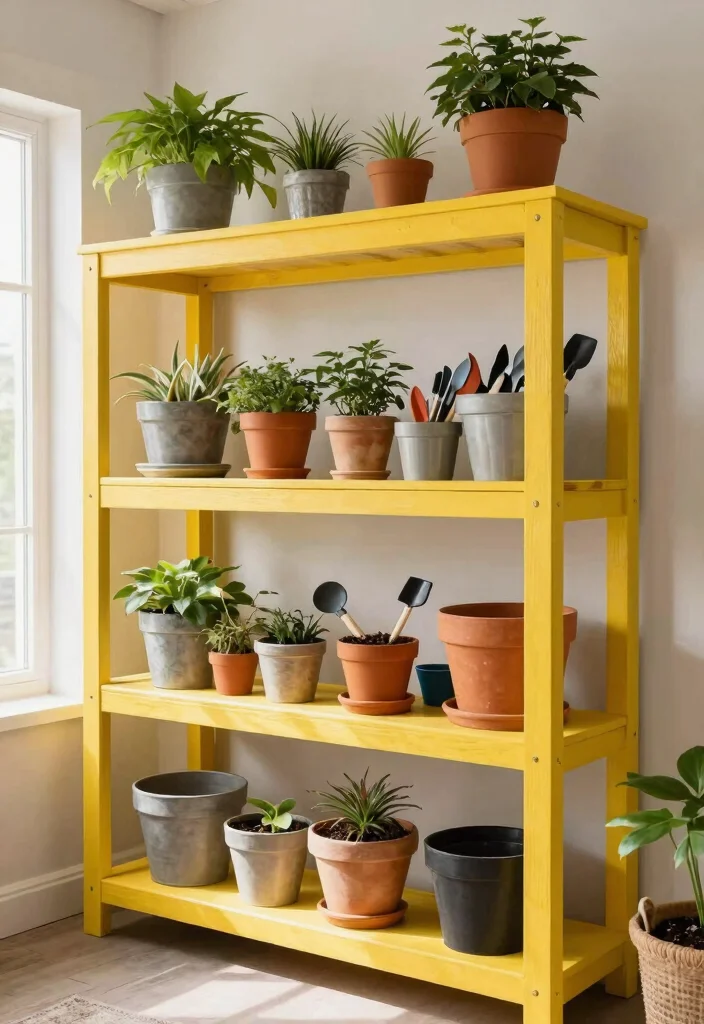 12 Shed Rafter Storage Ideas to Maximize Every Inch of Overhead Space - 4. Overhead Shelving Units 1
