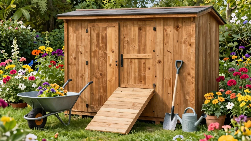 12 Storage Shed Ramp Ideas for Easy Access With Heavy Equipment