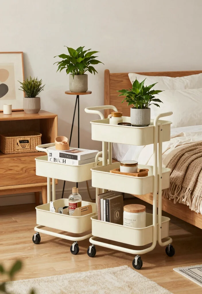 12 Utility Cart Ideas to Add Extra Storage to Any Bedroom - Conclusion 1