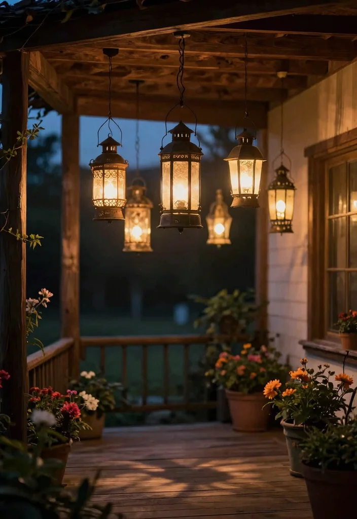14 Front Porch Lighting Fixtures That Add Charm and Curb Appeal - 1. Vintage-Style Lanterns 1