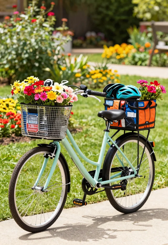 14 Multi Bike Storage Ideas for Families With More Than One Bike - 14. Bike Basket Storage 1