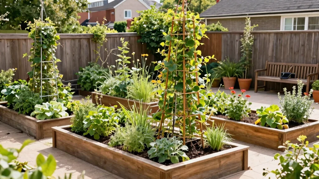 14 Raised Garden Bed Trellis Ideas to Grow More in Less Space