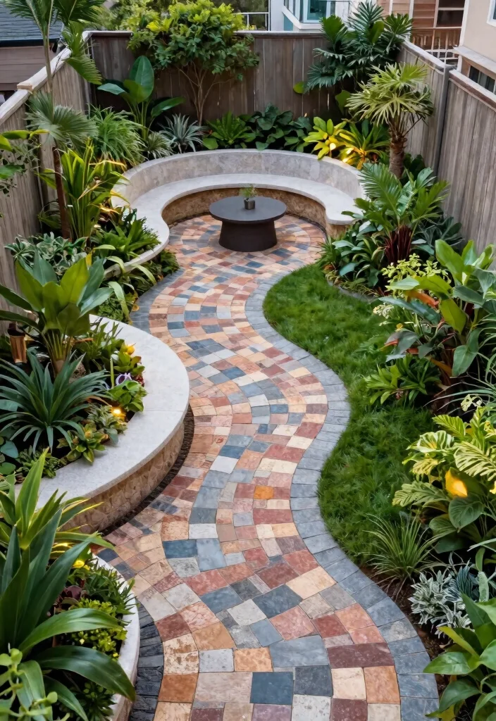 15 Backyard Paver Ideas for a Clean and Polished Outdoor Floor - 15. Innovative Layouts 1