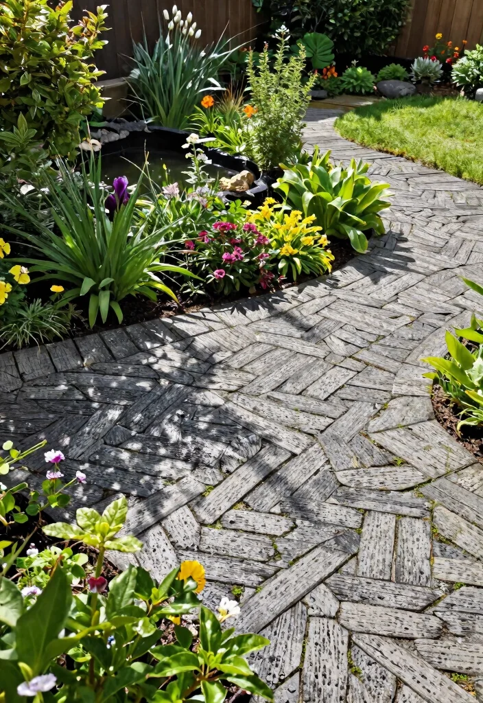 15 Backyard Paver Ideas for a Clean and Polished Outdoor Floor - 3. Porous Pavers for Drainage 1