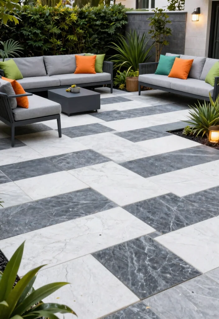 15 Backyard Paver Ideas for a Clean and Polished Outdoor Floor - 9. Modular Pavers 1