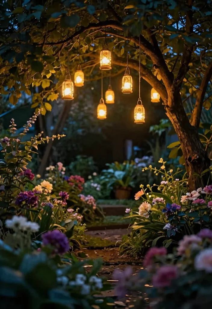 15 Outdoor Lantern Decor Ideas to Light Up Your Porch and Patio - 5. Hanging Tea Light Lanterns 1