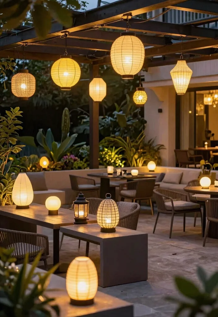 15 Outdoor Lantern Decor Ideas to Light Up Your Porch and Patio - 6. LED Lanterns 1