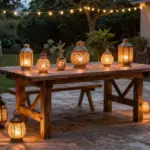 15 Outdoor Patio Lantern Ideas for Tables