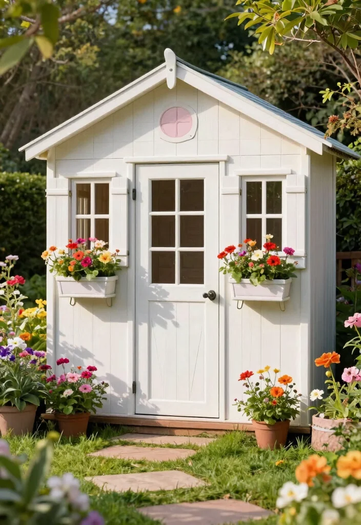 15 Outdoor Storage Ideas That Keep Your Backyard Neat and Organized - 5. Garden Sheds with Style 1